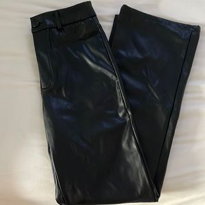 Aritzia leather pants dupe!